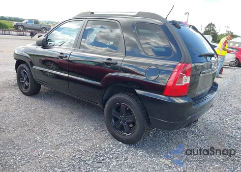 2010 Kia Sportage Lx V6 z USA, uszkodzony, nr VIN KNDKGCA33A7708606